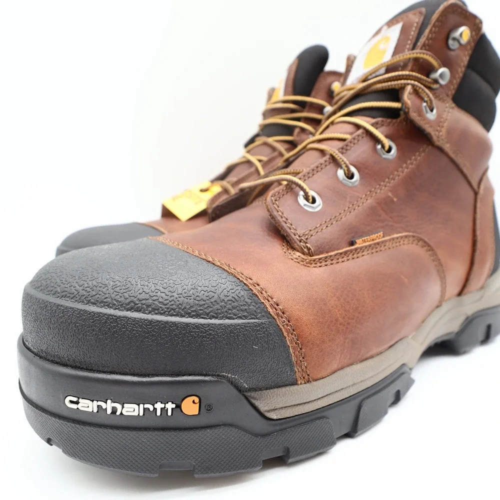 Carhartt Work Boots Mens 11 Wide CME6355 Ground Force Waterproof Safety Toe NIB